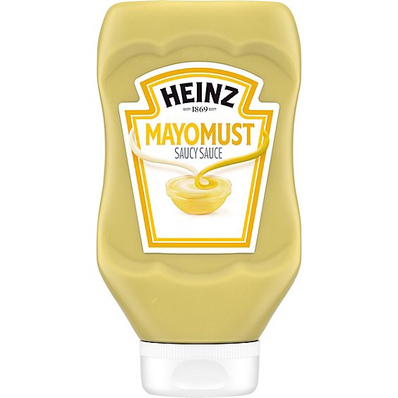 Heinz Mayomust Mayonnaise & Mustard Sauce Bottle - 19 Fl. Oz.