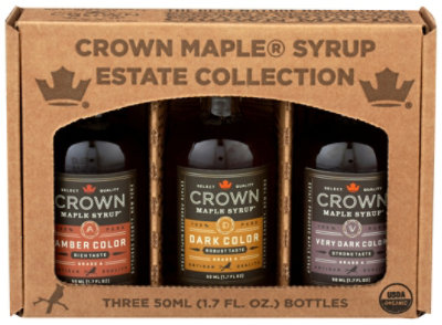 Crown Maple Syrup Classic Trio - 3 CT