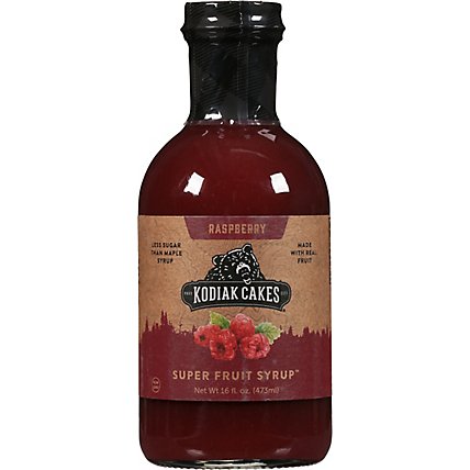 Kodiak Cakes Red Raspberry Super Fruit Syrup - 16 FZ - Image 2