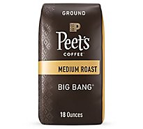 Peet's Coffee Big Bang Medium Roast Ground Coffee Bag - 18 Oz
