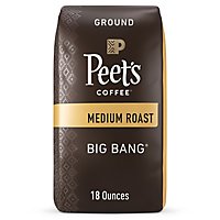 Peet's Coffee Big Bang Medium Roast Ground Coffee Bag - 18 Oz - Image 1