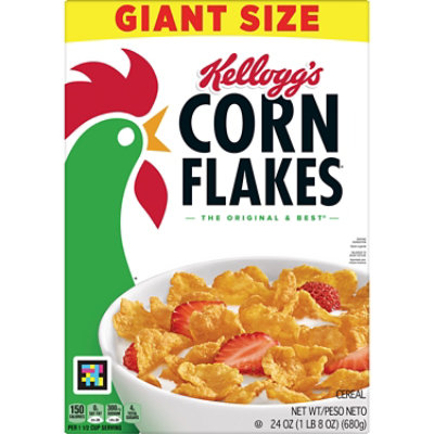 Corn Flakes Breakfast Cereal - Healthy Snacks - Original - 24 Oz - Image 4