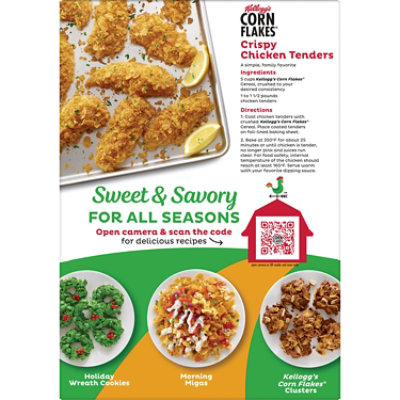 Kellogg's Corn Flakes Original 8 Vitamins and Minerals Breakfast Cereal - 24 Oz - Image 7