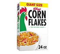 Corn Flakes 8 Vitamins and Minerals Original Breakfast Cereal - 24 Oz