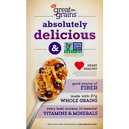 Great Grains Cereal Raisin Cluster Crunch - 16.5 Oz - Image 6