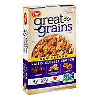 Great Grains Cereal Raisin Cluster Crunch - 16.5 Oz - Image 1