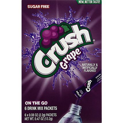 Crush Grape Powder Mix - .46 OZ - Image 2