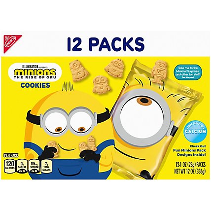 NABISCO Minions Cookies Snack Packs- 12-1 Oz - Image 6