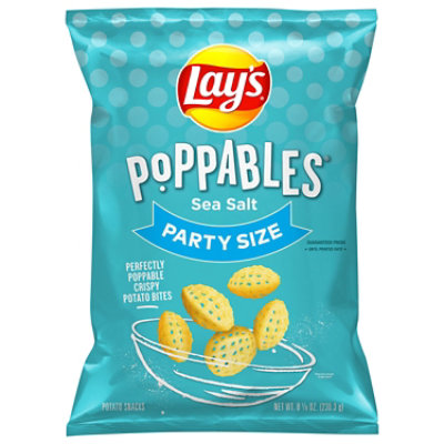 Lay's Poppables Potato Crisps Sea Salt - 8.125 OZ - Image 2