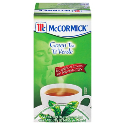 Mccormick Green Tea - 25 CT - tomthumb