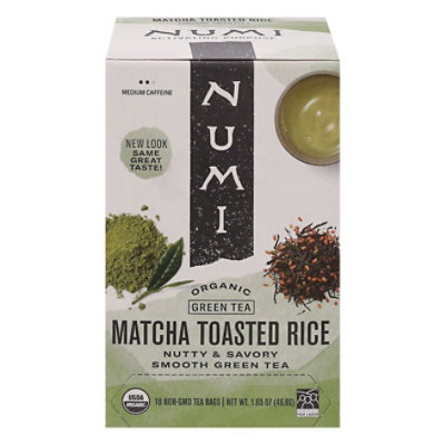 Numi Tea Organic Matcha Toasted Rice - 18 BG - Image 3