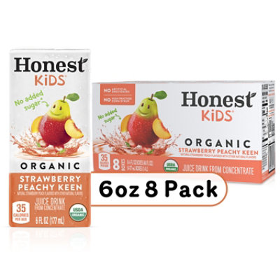 Honest Kids Strawberry Peachy Keen - 8-6 FZ - Image 1