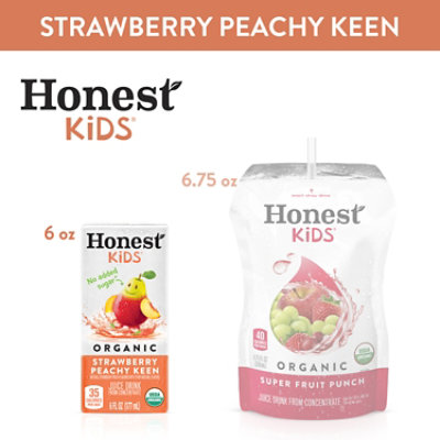 Honest Kids Strawberry Peachy Keen - 8-6 FZ - Image 4