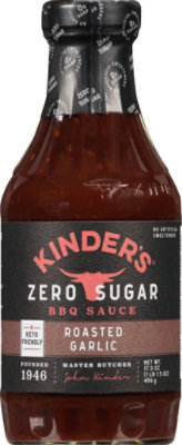 Kinders Bbq Sce Zero Sugar Rstd Grlc - 17.5 OZ - Image 2
