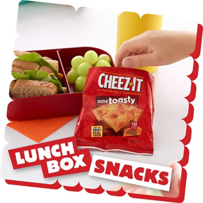 Cheez-It Extra Toasty Baked Snack Cheese Crackers 12 Count - 12 Oz - Image 4