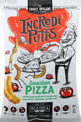 The Snack Brigade Puff Sicilian Pizza - 6 OZ - Image 2