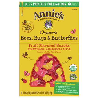 Annies Organic Bees Bugs & Butterflies Fruit Snacks - 4 OZ - Image 3