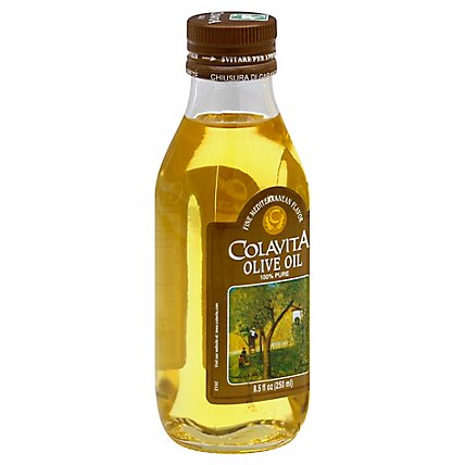 Colavita Olive Oil Pure Glass - 8.5 OZ - Image 1