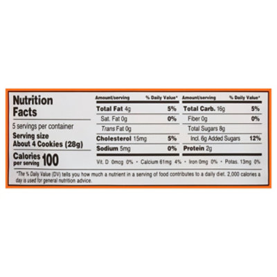 Cooper Street Cookies Orange Cranberry - 5 OZ - Image 3