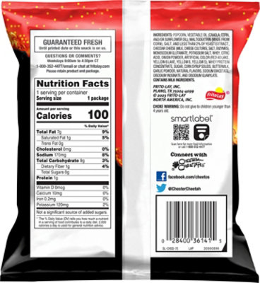 Cheetos Flamin Hot Popcorn - .625 OZ - Image 6