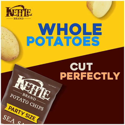 Kettle Brand Sea Salt Kettle Potato Chips - 13 Oz - Image 2