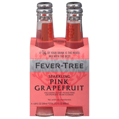 Fever Tree Sparkling Pink Frapefruit Soda - 4-6.8 Fl. Oz. - Image 2