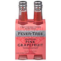 Fever Tree Soda Sprklng Pink Grpfrt - 4-6.8FZ - Image 1
