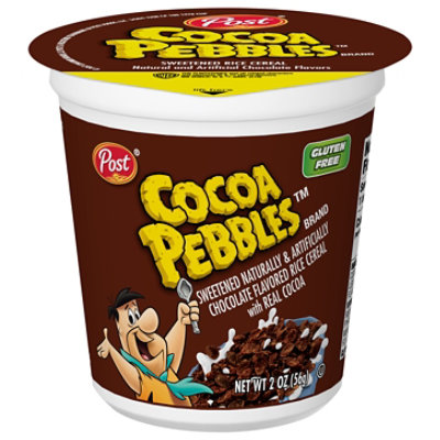 Post Cocoa Pebbles Cereal Cup - 2 Oz - Image 4