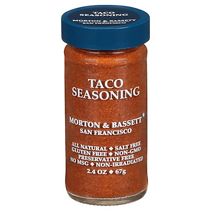 Morton & Bassett Taco Seasoning - 2.4 OZ - Image 3