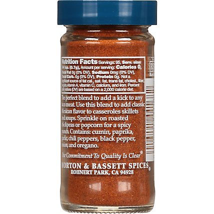 Morton & Bassett Taco Seasoning - 2.4 OZ - Image 6
