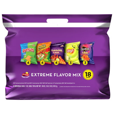 Frito Lay Extreme Flavor Mix Variety Pack - 18 Oz - Image 3