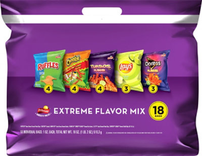 Frito Lay Extreme Flavor Mix Variety Pack - 18 Oz - Image 2