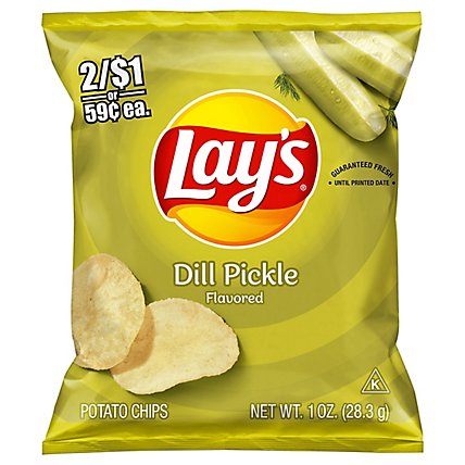 Lays Potato Chips Dill Pickle - 1 OZ - Image 3