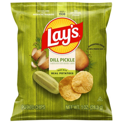Lays Potato Chips Dill Pickle - 1 OZ - Image 2