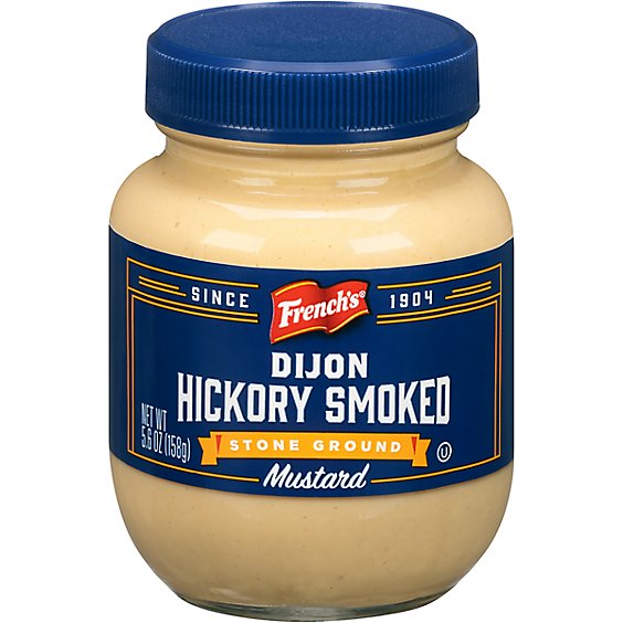 French's Dijon Hickory Smoked Stone Ground Mustard - 5.6 Oz