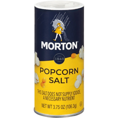 Morton Popcorn Salt - 3.75 Oz