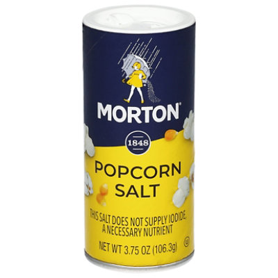 Morton Popcorn Salt - 3.75 Oz