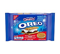 OREO Sandwich Cookies Smores Marshmallow & Chocolate Creme Graham Flavor - 12.2 Oz