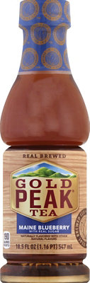 Gold Peak Maine Blueberry Tea Bottle - 18.5 FZ