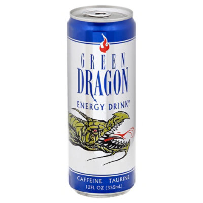 Green Dragon Energy Drink Can - 12 FZ - Image 3