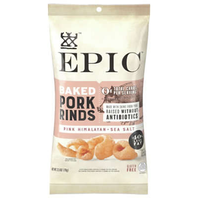 Epic Pork Rinds Baked Himalayan Sea Salt - 2.5 OZ - Image 3