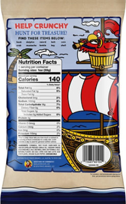 Pirate's Booty Aged White Cheddar Cheese Puff Snack Pack Individual Snack Size Bags -1 Oz - Image 6