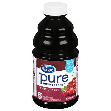 Ocean Spray 100% Pure Tart Cherry - 32 FZ - Image 1