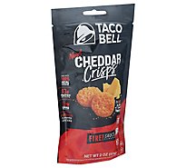 Taco Bell Fire Cheddar Crisps Bag - 2 OZ