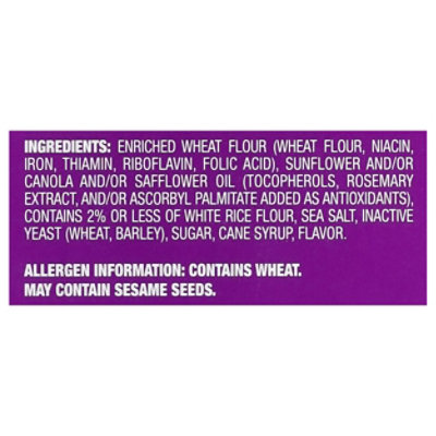 Milton's Craft Bakers Crispy Sea Salt Gourmet Crackers - 6.8 Oz - Image 4
