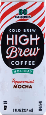 High Brew Coffee Peppermint Mocha - 8 FZ - Image 2