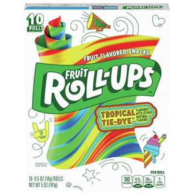 Betty Crocker Fruit Rollups Tropical Fruit Flavored Sncks - 5 OZ - Image 3