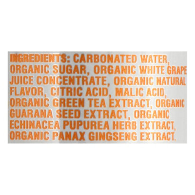 O Organics Energy Drink Orange Grapefruit - 11.5 FZ - Image 5