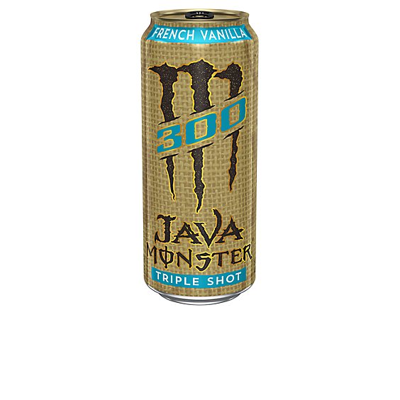 Monster Energy Java French Vanilla 300 Trople Shot Energy + Coffee - 15 Fl. Oz.