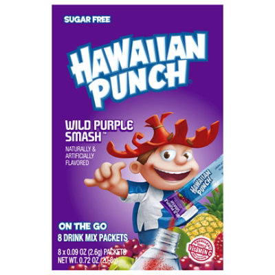 Hawaiian Punch Wild Purple Smash Powder Mix - .71 OZ